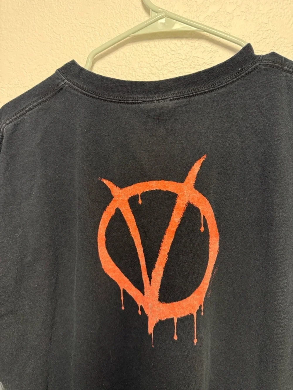 Rare Vintage DC Comics V for Vendetta Freedom Forever T Anvil Large